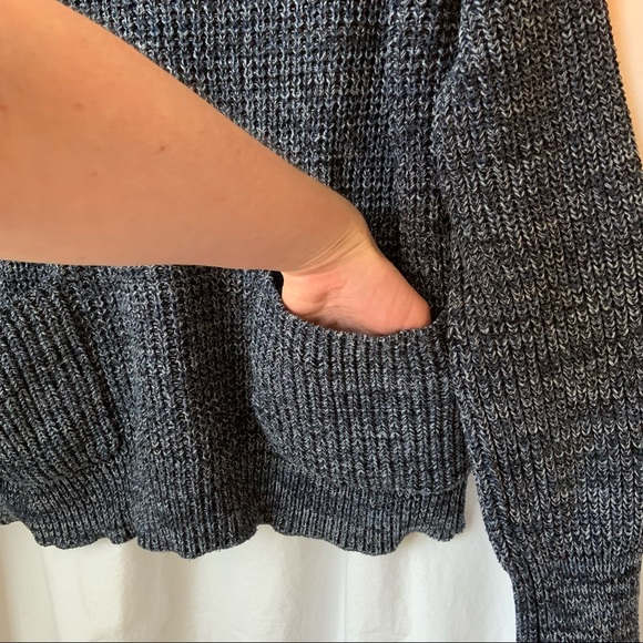 VICTORIA’S SECRET knitted Cotton Sweater With Pockets Size Medium / 100% Cotton. - Picture 5 of 17